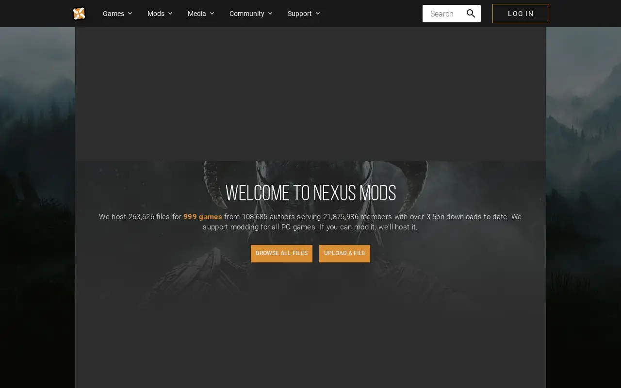 nexusmods.com in 2020