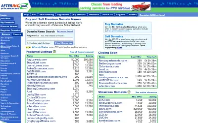 afternic.com in 2005