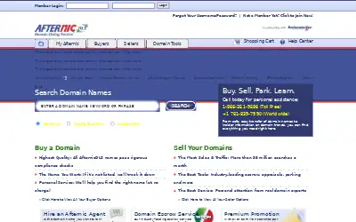 afternic.com in 2009