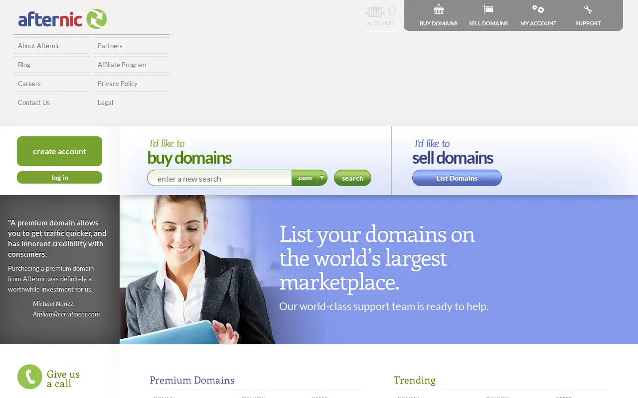 afternic.com in 2014