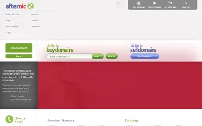 afternic.com in 2016