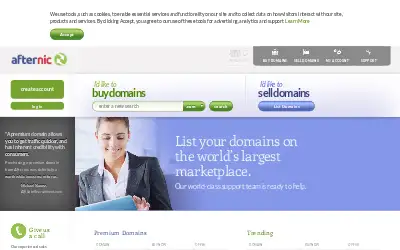 afternic.com in 2018