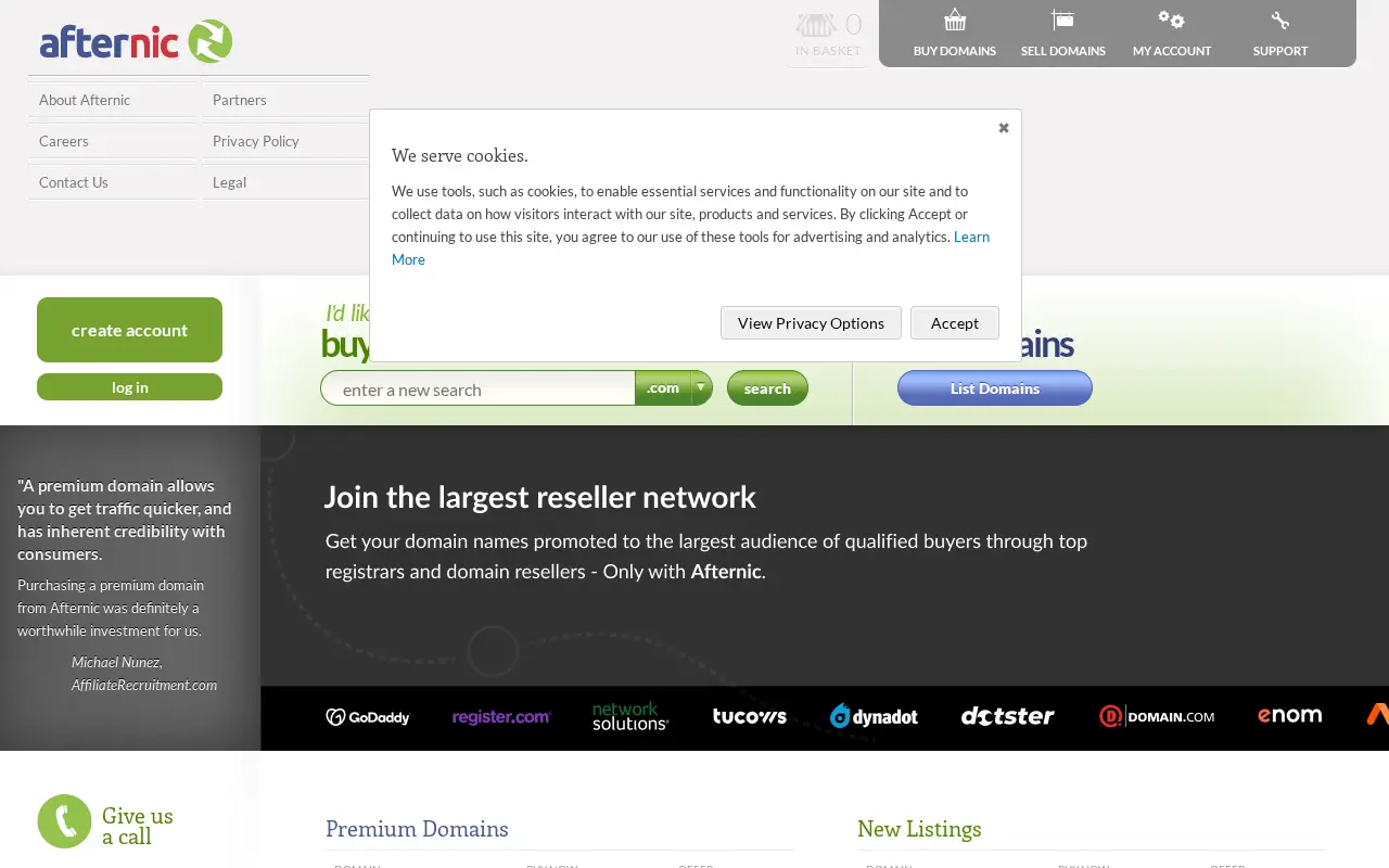 afternic.com in 2021