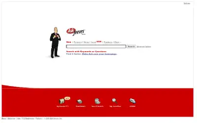 ask.com in 2005