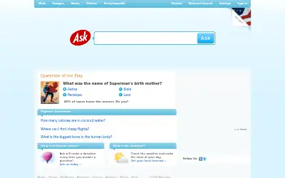 ask.com in 2011