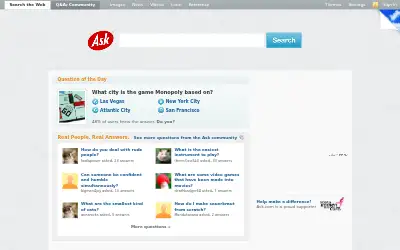ask.com in 2012