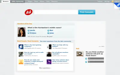 ask.com in 2013