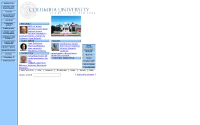 columbia.edu in 2000