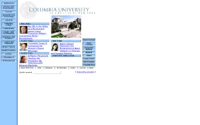 columbia.edu in 2001
