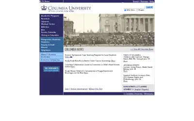 columbia.edu in 2008