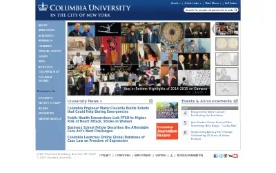 columbia.edu in 2015
