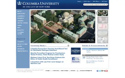 columbia.edu in 2017