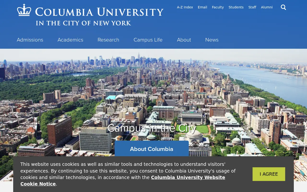 columbia.edu in 2022
