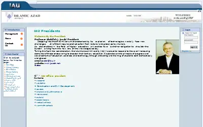 iau.ir in 2006