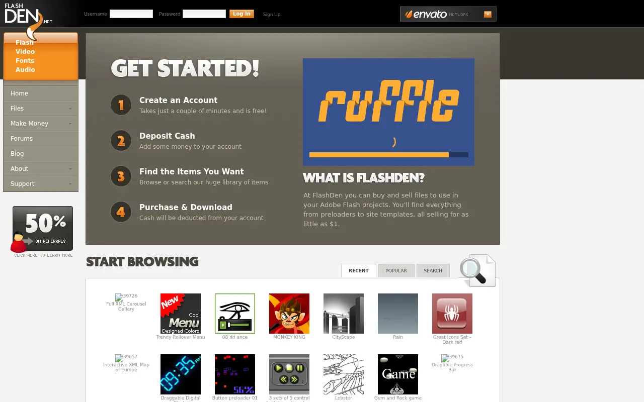 themeforest.net in 2008
