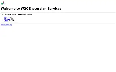 w3.org in 1996