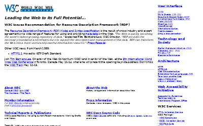 w3.org in 1999