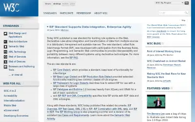 w3.org in 2010