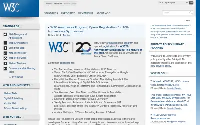 w3.org in 2014