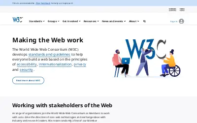 w3.org in 2023