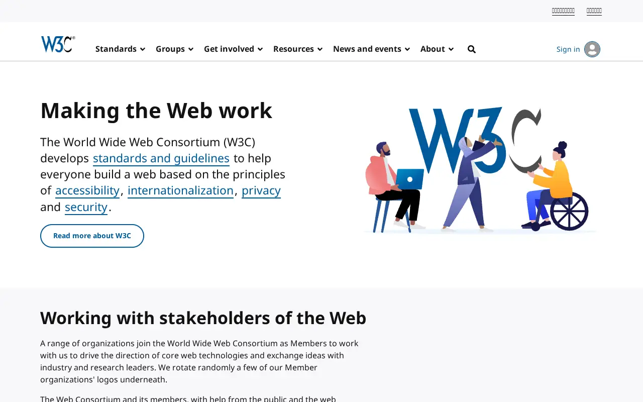 w3.org in 2024