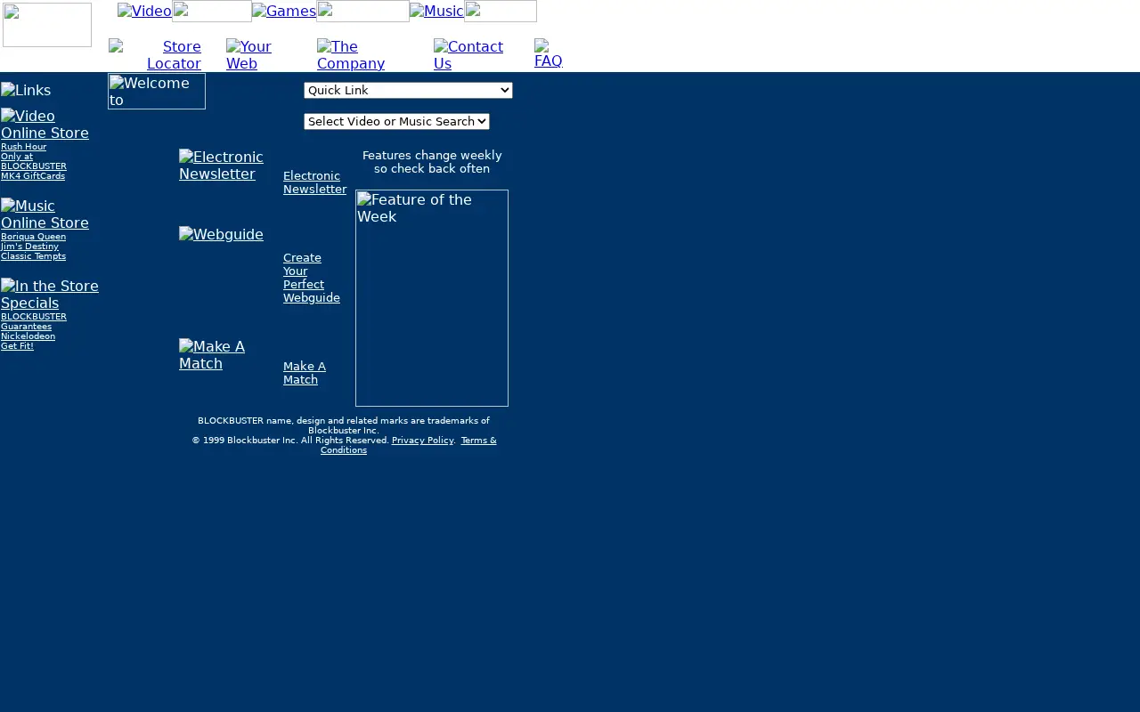 blockbuster.com in 1999