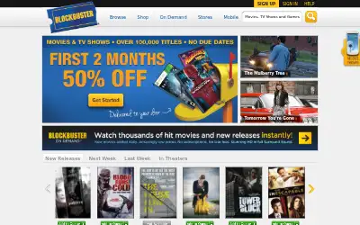blockbuster.com in 2013