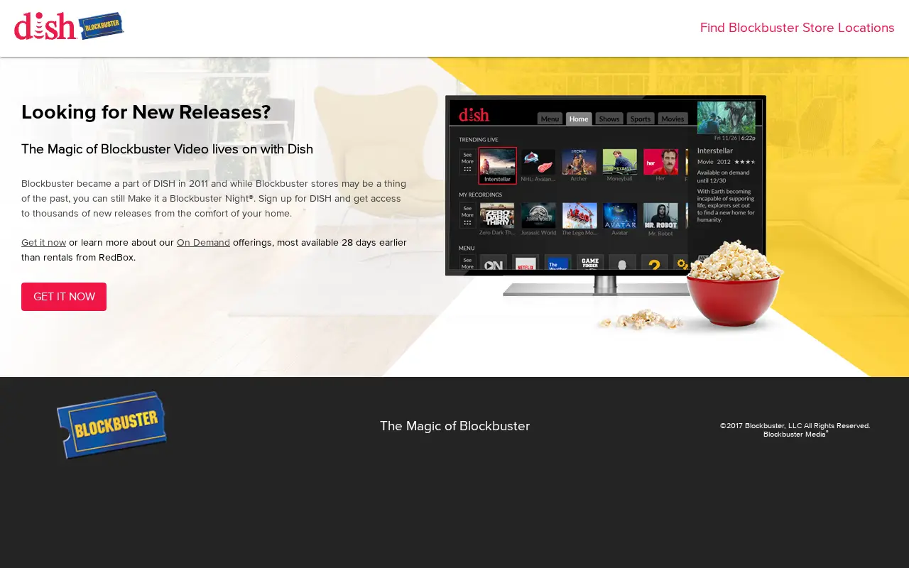 blockbuster.com in 2017