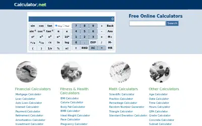 calculator.net in 2020