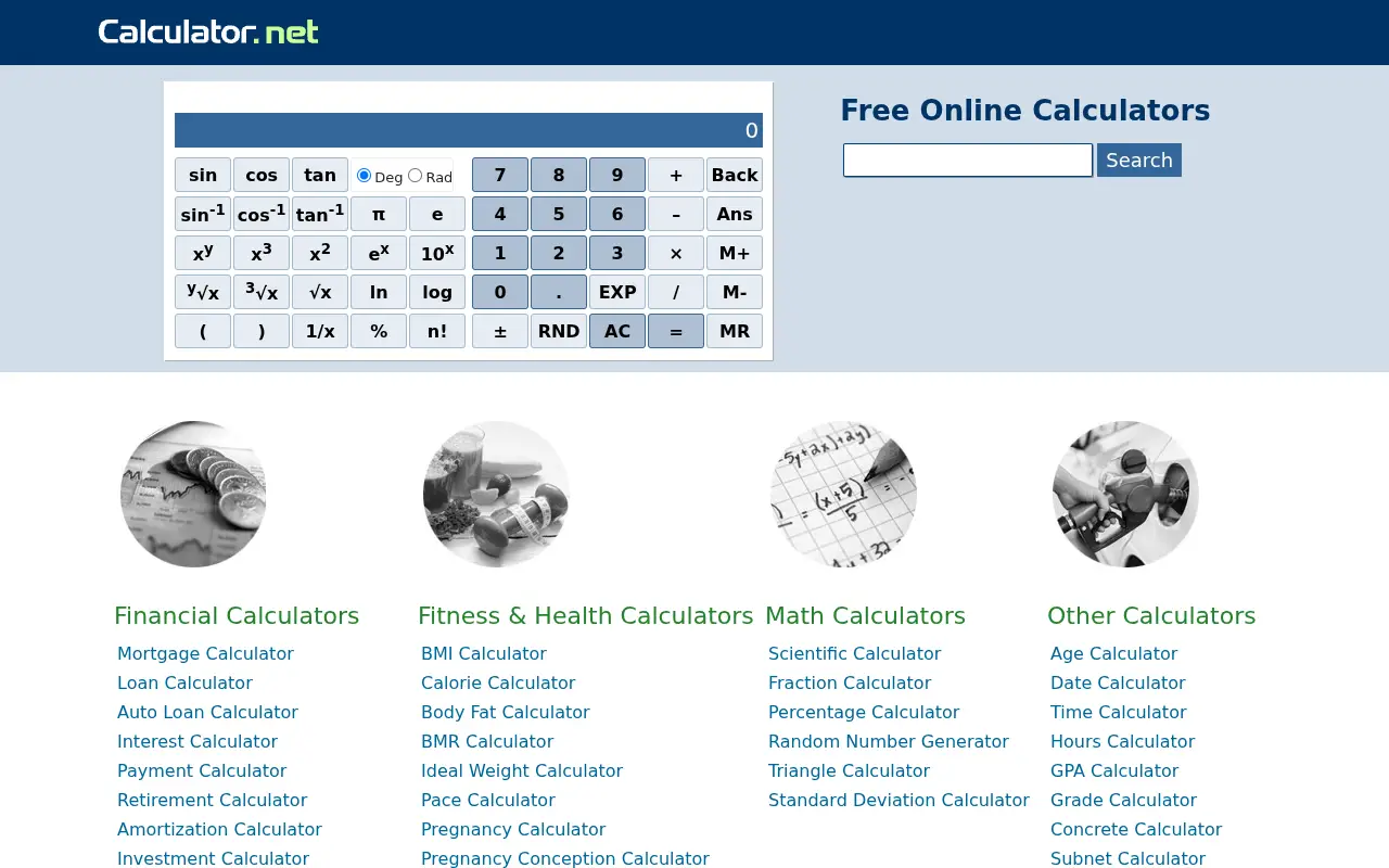 calculator.net in 2024
