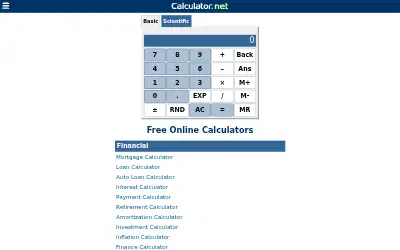 calculator.net in 2025