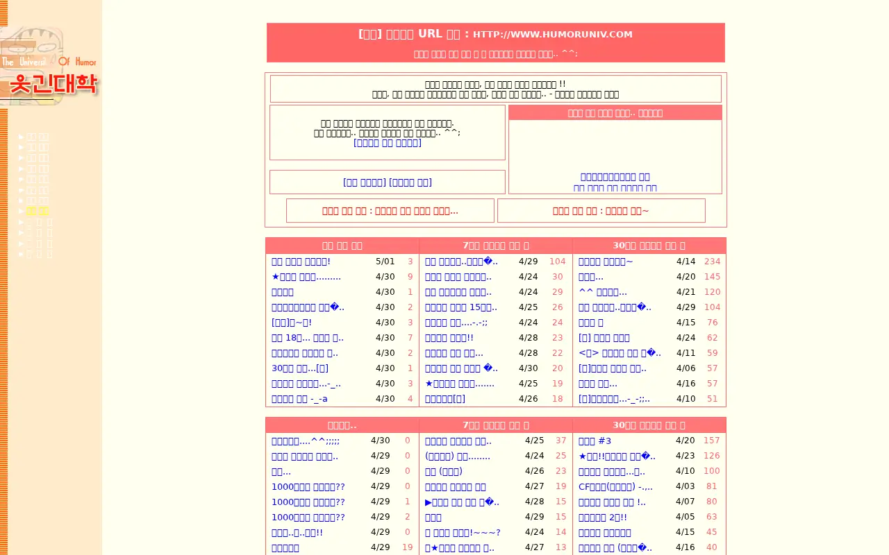 humoruniv.com in 2001