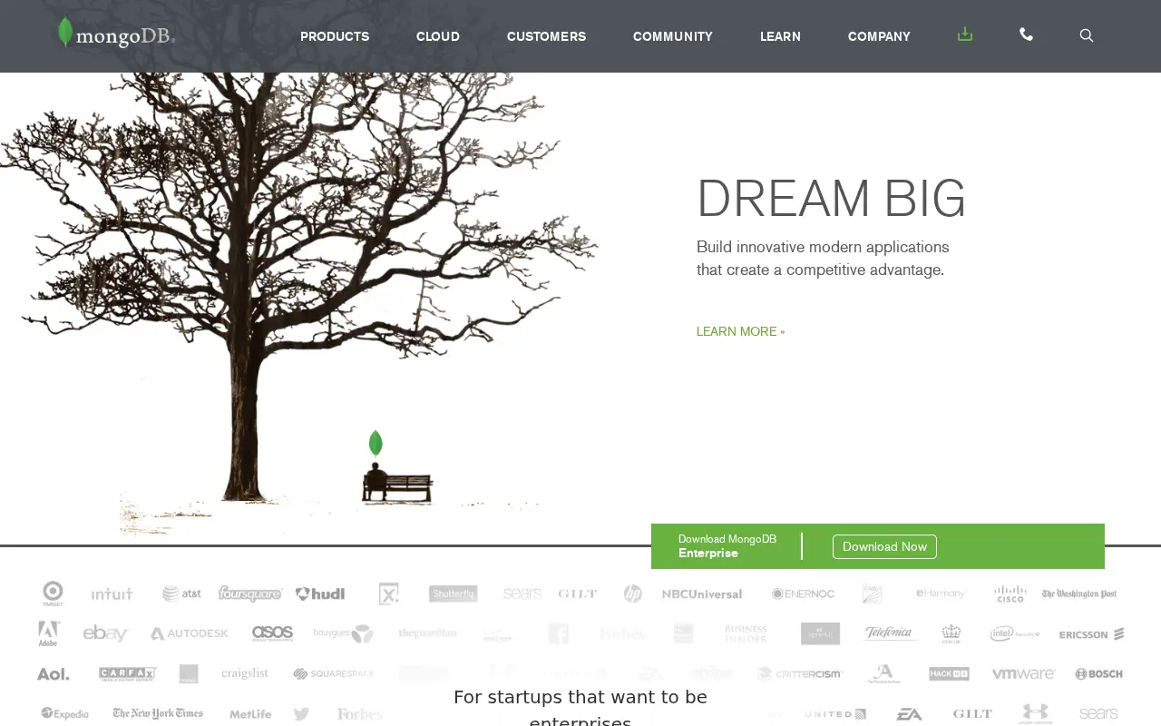 mongodb.com in 2015