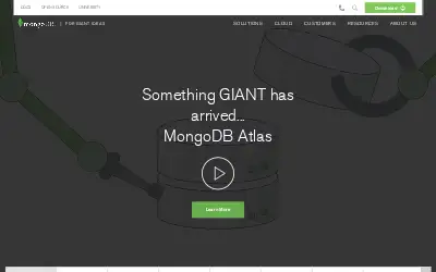 mongodb.com in 2016