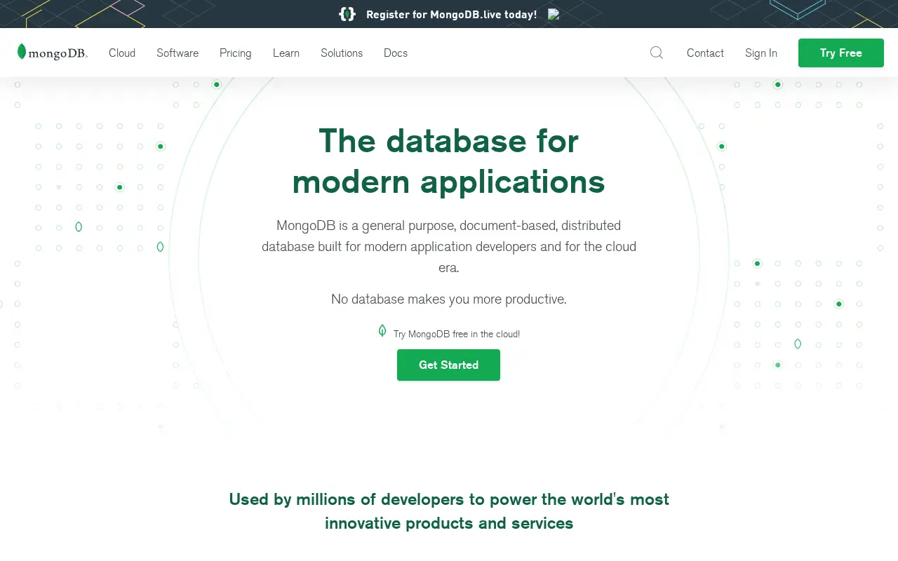 mongodb.com in 2021