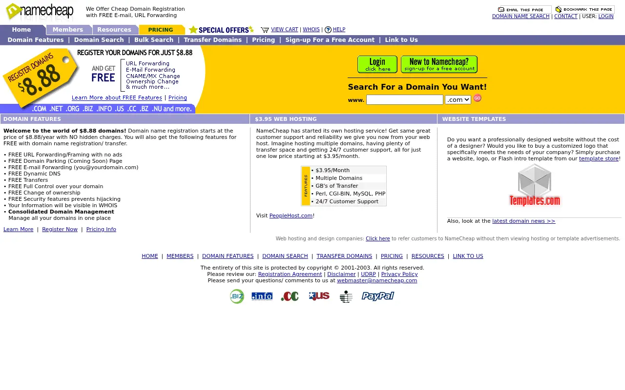 namecheap.com in 2004