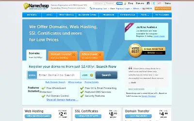 namecheap.com in 2012