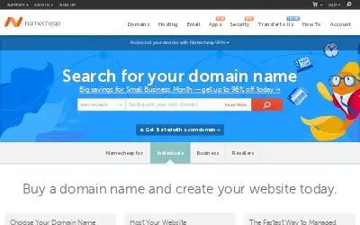 namecheap.com in 2020