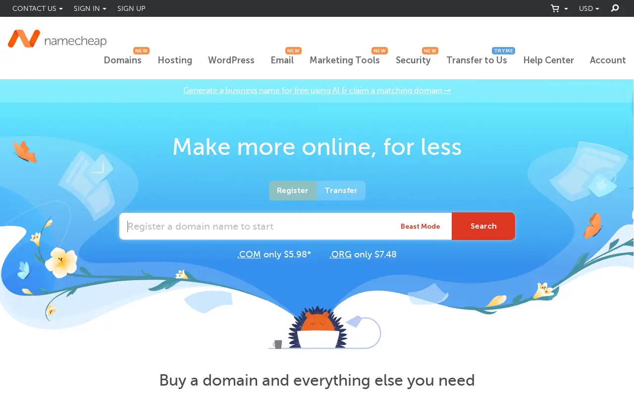 namecheap.com in 2024