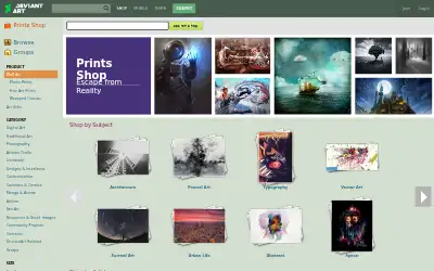 deviantprints.com in 2017