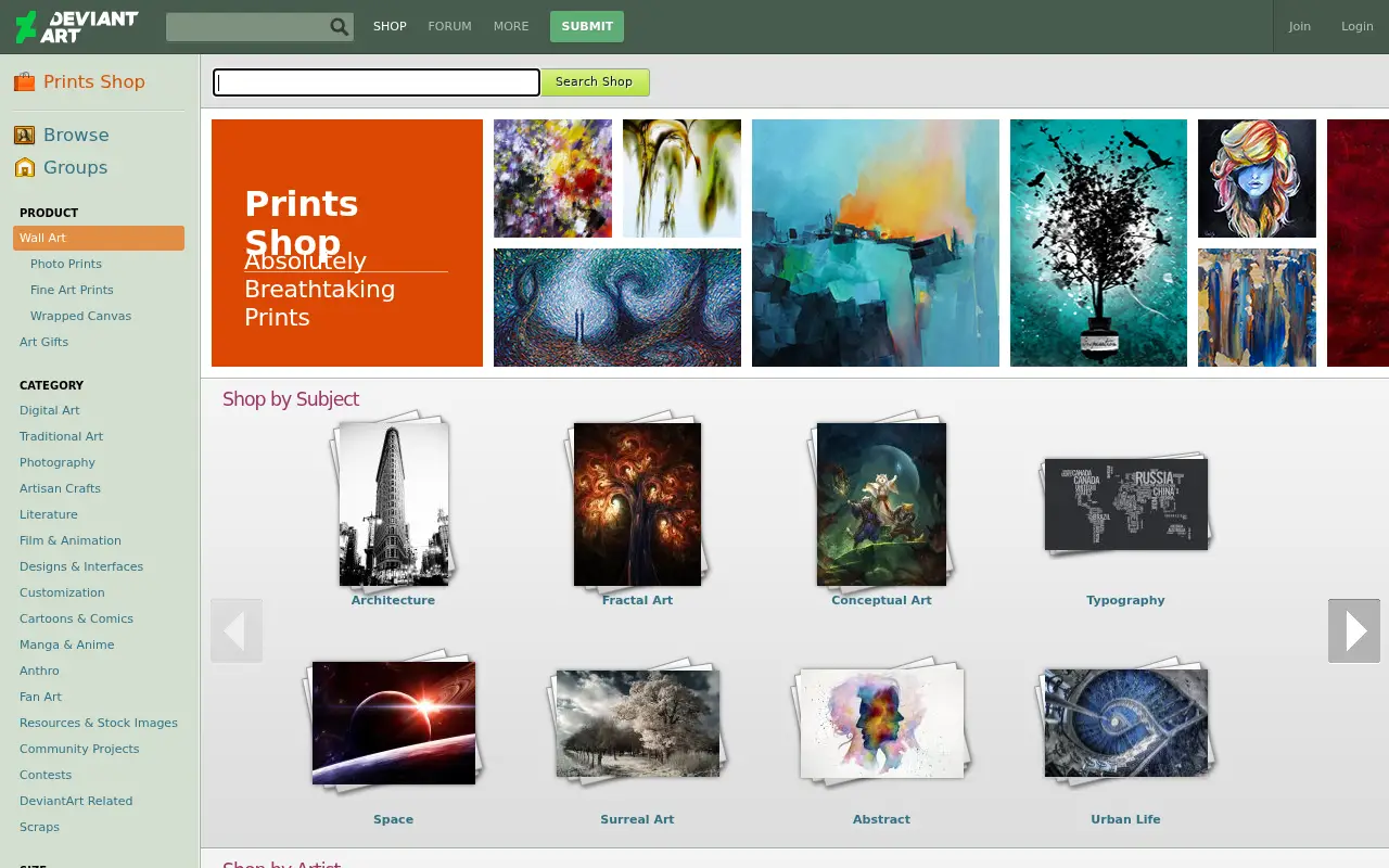 deviantprints.com in 2018