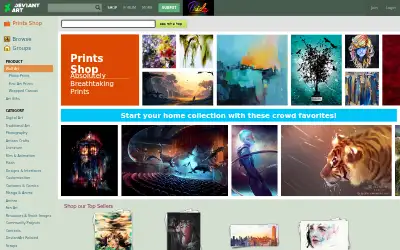 deviantprints.com in 2019