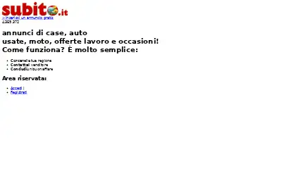 subito.it in 2012