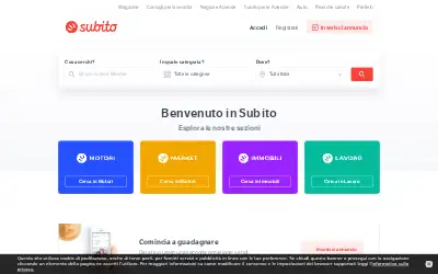 subito.it in 2020
