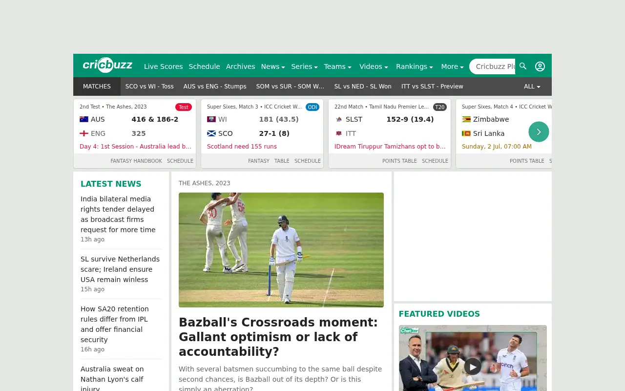 cricbuzz.com in 2023