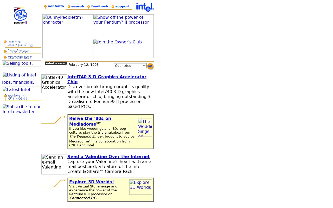 intel.com in 1998