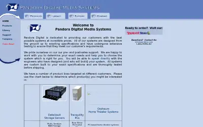 pandora.com in 2003