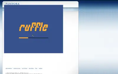 pandora.com in 2007