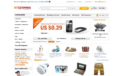aliexpress.com in 2012