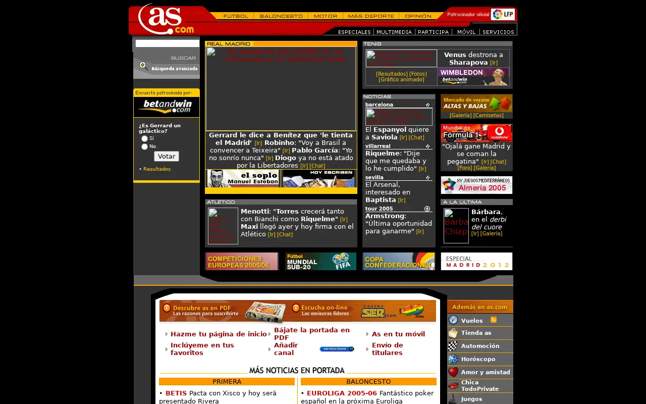 as.com on July 1, 2005